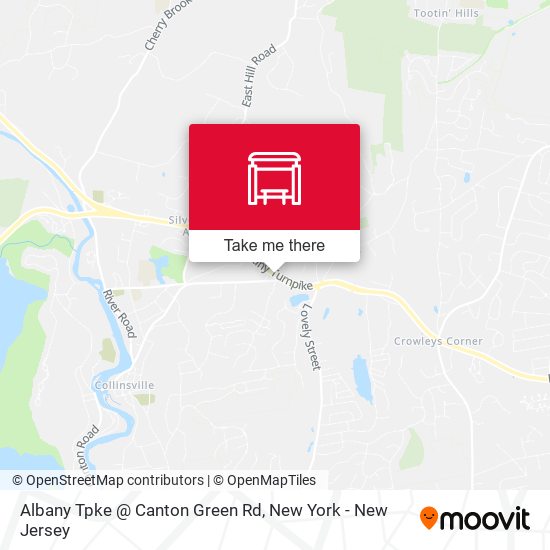 Albany Tpke @ Canton Green Rd map