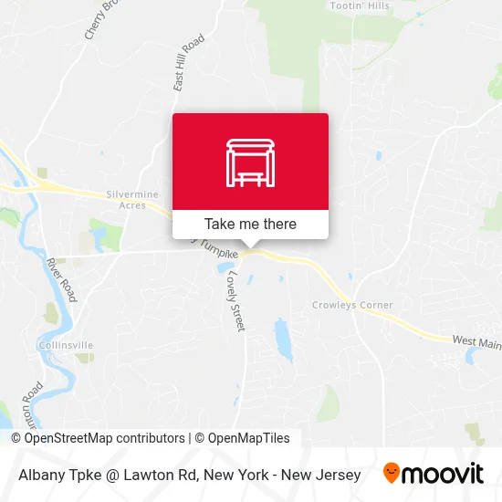 Albany Tpke @ Lawton Rd map