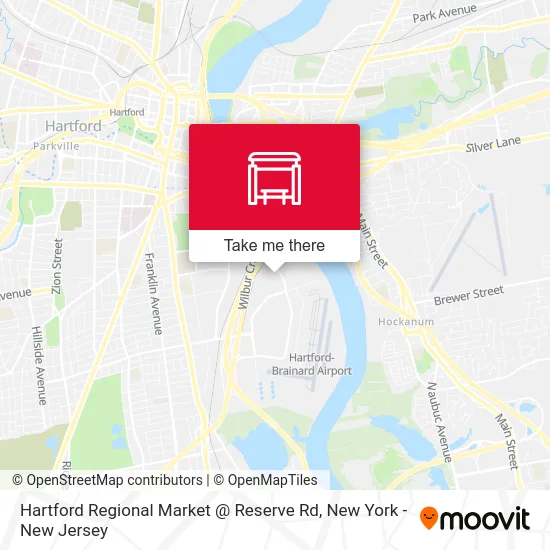 Hartford Regional Market @ Reserve Rd map