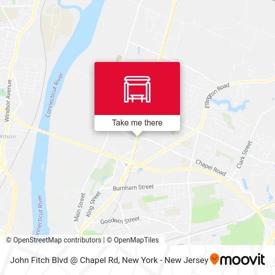 John Fitch Blvd @ Chapel Rd map