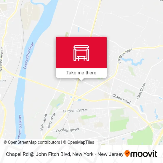 Chapel Rd @ John Fitch Blvd map