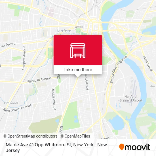 Maple Ave @ Opp Whitmore St map