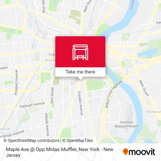 Maple Ave @ Opp Midas Muffler map