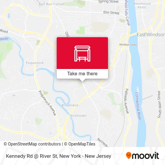 Kennedy Rd @ River St map