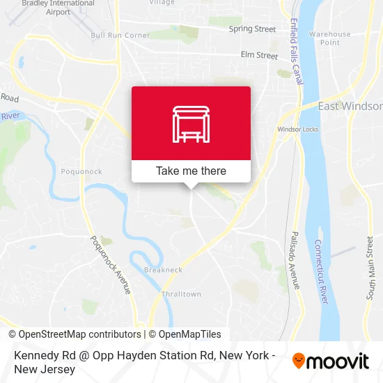 Kennedy Rd @ Opp Hayden Station Rd map