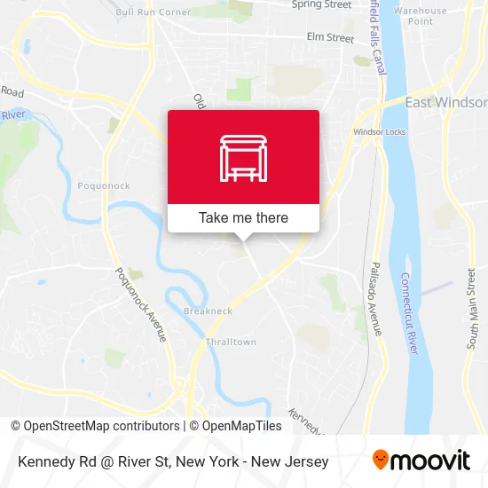 Kennedy Rd @ River St map