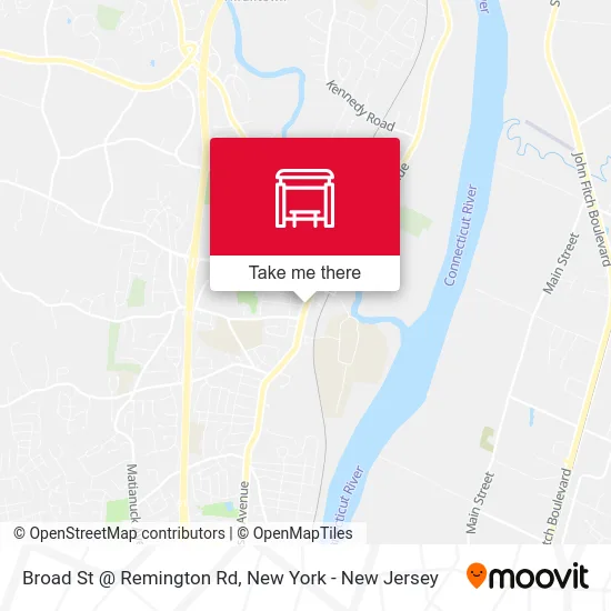 Broad St @ Remington Rd map