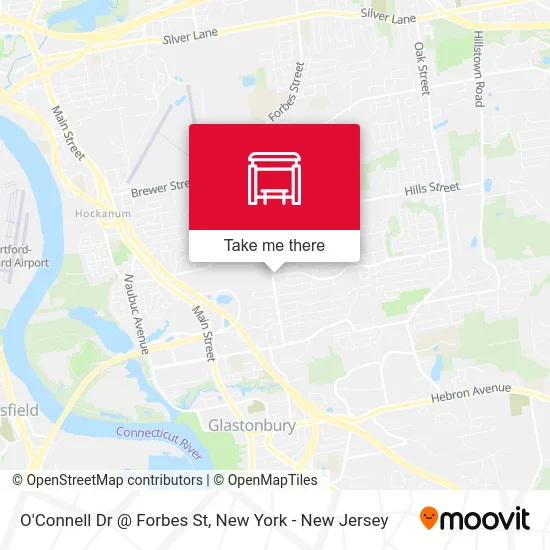 O'Connell Dr @ Forbes St map