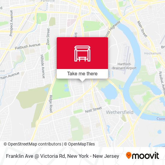 Franklin Ave @ Victoria Rd map