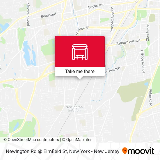 Newington Rd @ Elmfield St map