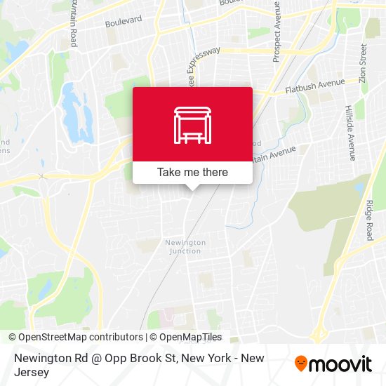 Mapa de Newington Rd @ Opp Brook St