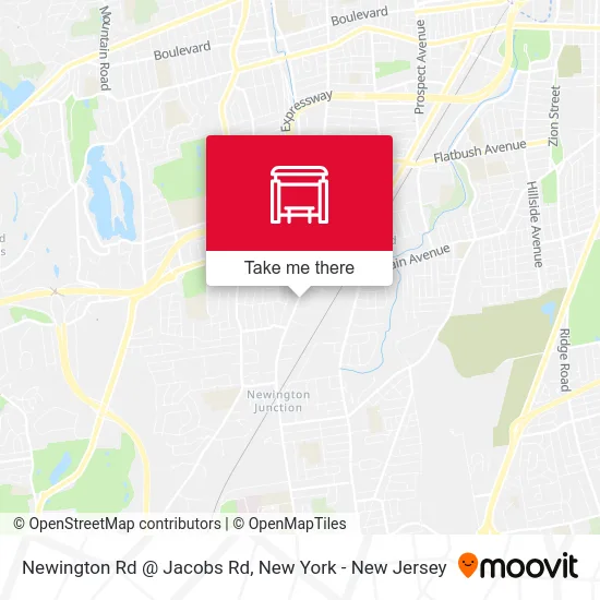 Newington Rd @ Jacobs Rd map