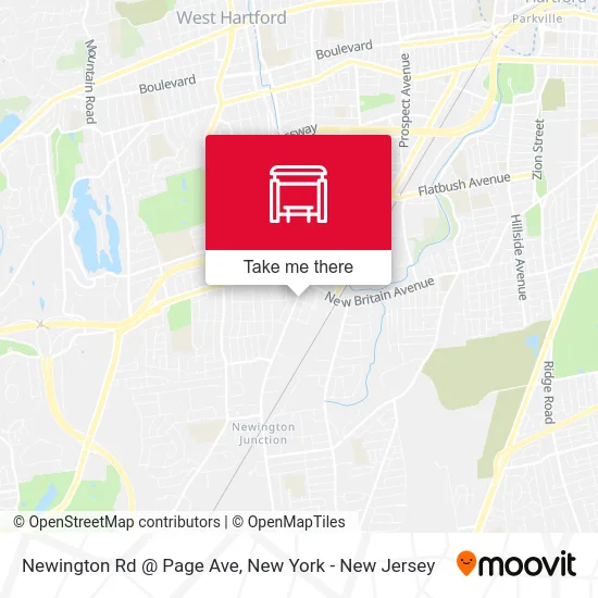 Newington Rd @ Page Ave map