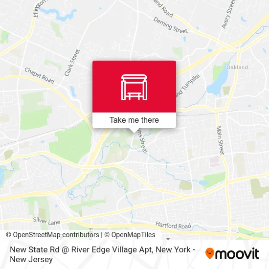 New State Rd @ River Edge Village Apt map
