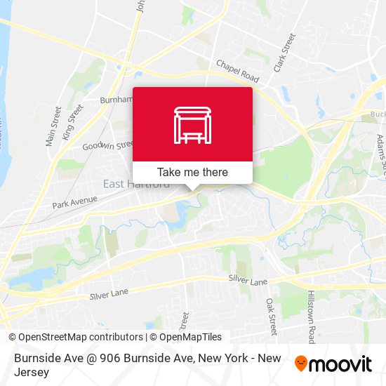 Mapa de Burnside Ave @ 906 Burnside Ave