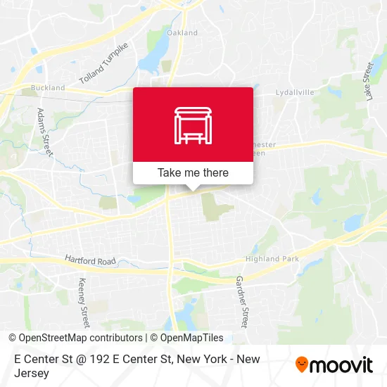 E Center St @ 192 E Center St map