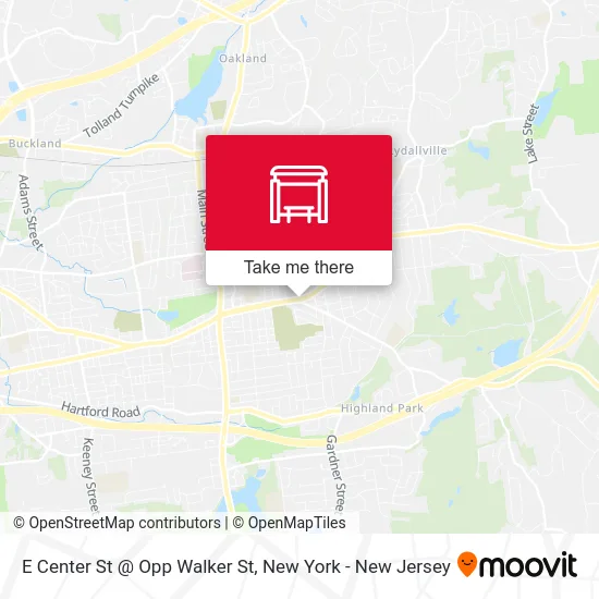 E Center St @ Opp Walker St map