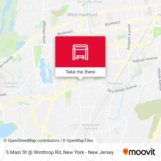 S Main St @ Winthrop Rd map