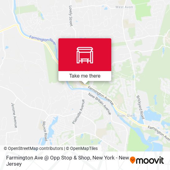 Farmington Ave Opp Stop & Shop Rutas, horarios y tarifas
