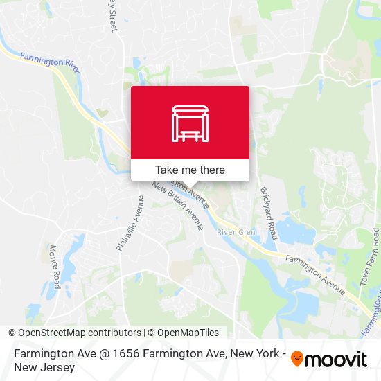 Farmington Ave @ 1656 Farmington Ave map