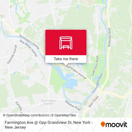 Farmington Ave @ Opp Grandview Dr map