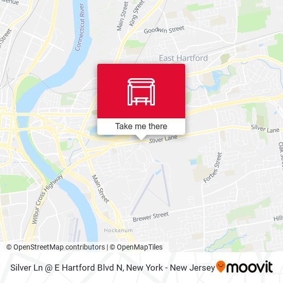 Mapa de Silver Ln @ E Hartford Blvd N