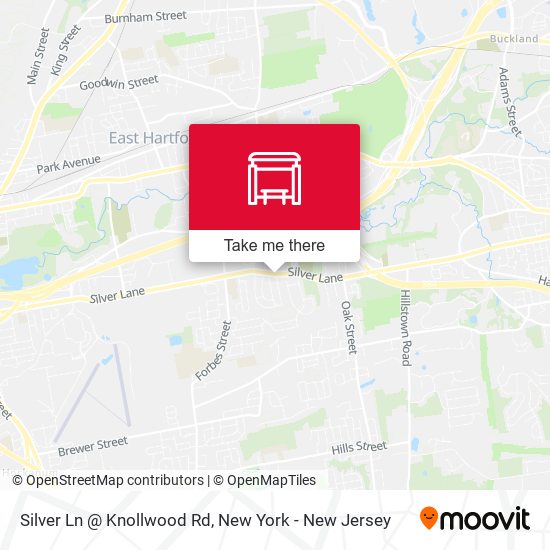 Mapa de Silver Ln @ Knollwood Rd