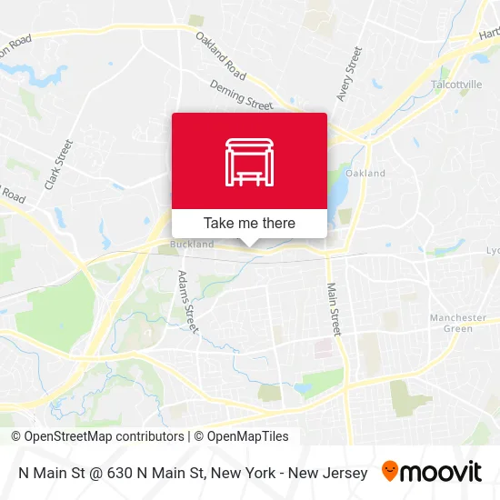 N Main St @ 630 N Main St map