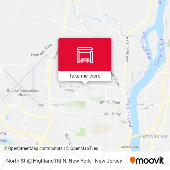 North St @ Highland Rd N map