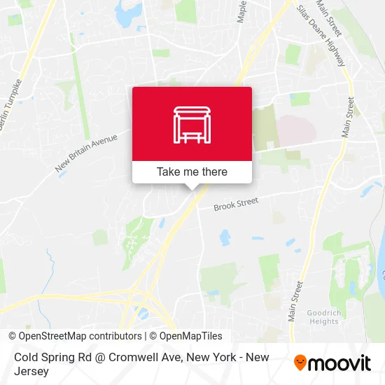 Cold Spring Rd @ Cromwell Ave map