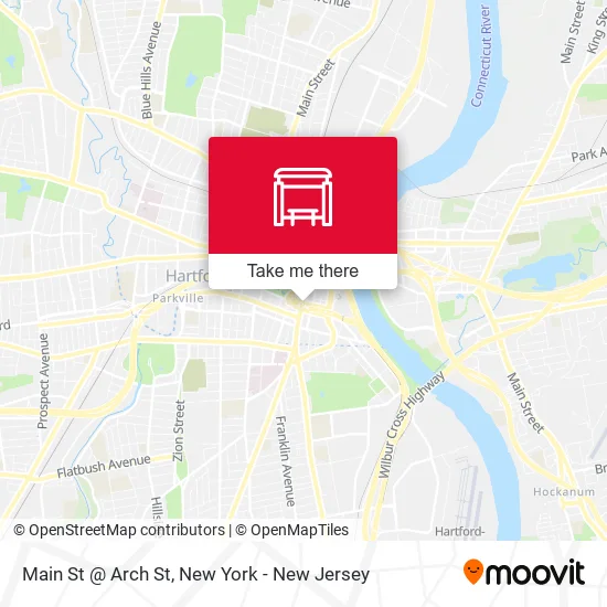 Mapa de Main St @ Arch St
