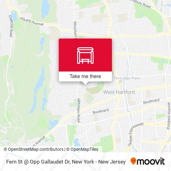 Fern St @ Opp Gallaudet Dr map