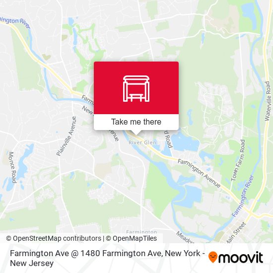 Farmington Ave @ 1480 Farmington Ave map