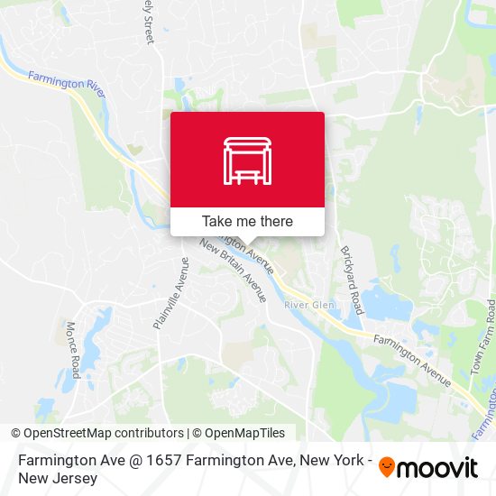 Farmington Ave @ 1657 Farmington Ave map