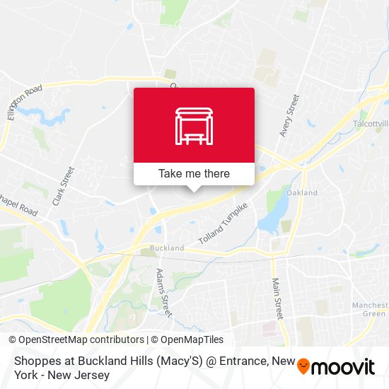 Shoppes at Buckland Hills (Macy'S) @ Entrance map