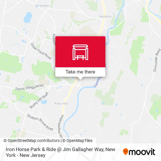 Mapa de Iron Horse Park & Ride @ Jim Gallagher Way