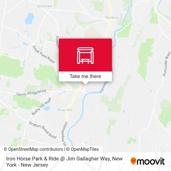 Iron Horse Park & Ride @ Jim Gallagher Way map