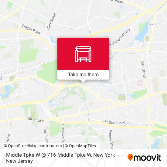 Middle Tpke W @ 716 Middle Tpke W map