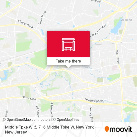 Middle Tpke W @ 716 Middle Tpke W map