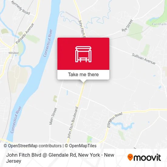 John Fitch Blvd @ Glendale Rd map