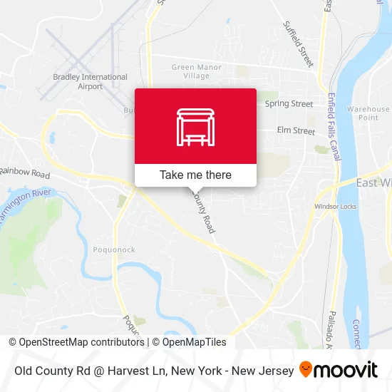 Old County Rd @ Harvest Ln map