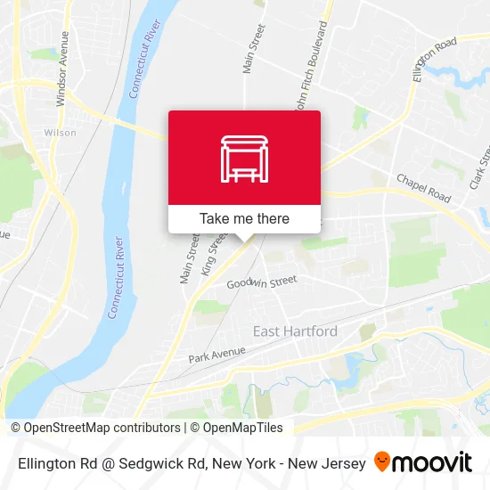 Ellington Rd @ Sedgwick Rd map