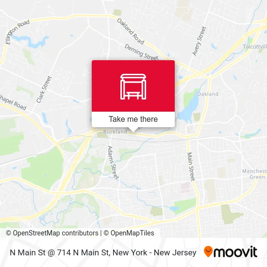 N Main St @ 714 N Main St map