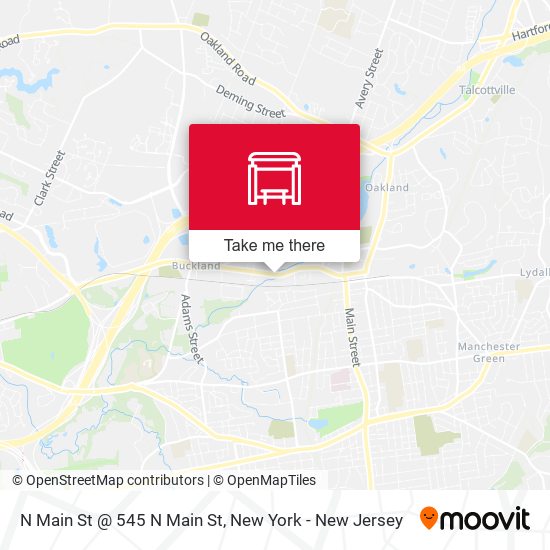 Mapa de N Main St @ 545 N Main St