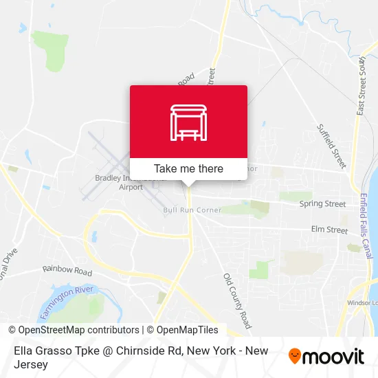 Ella Grasso Tpke @ Chirnside Rd map