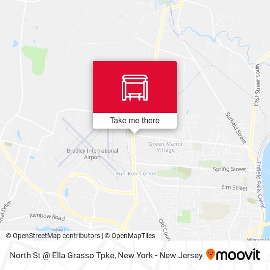 North St @ Ella Grasso Tpke map