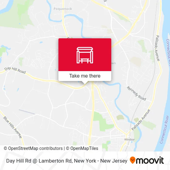 Day Hill Rd @ Lamberton Rd map