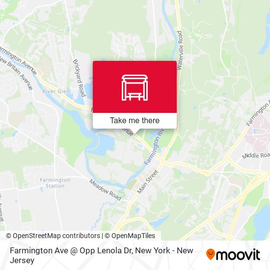 Farmington Ave @ Opp Lenola Dr map