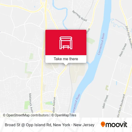 Broad St @ Opp Island Rd map