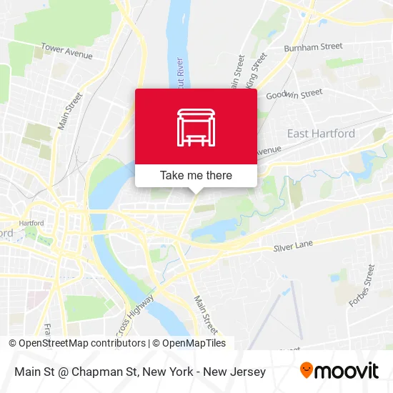 Main St @ Chapman St map